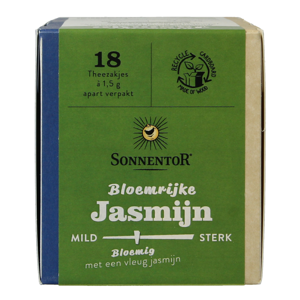 Sonnentor Jasmijn groene thee bio 18.00 Zakjes