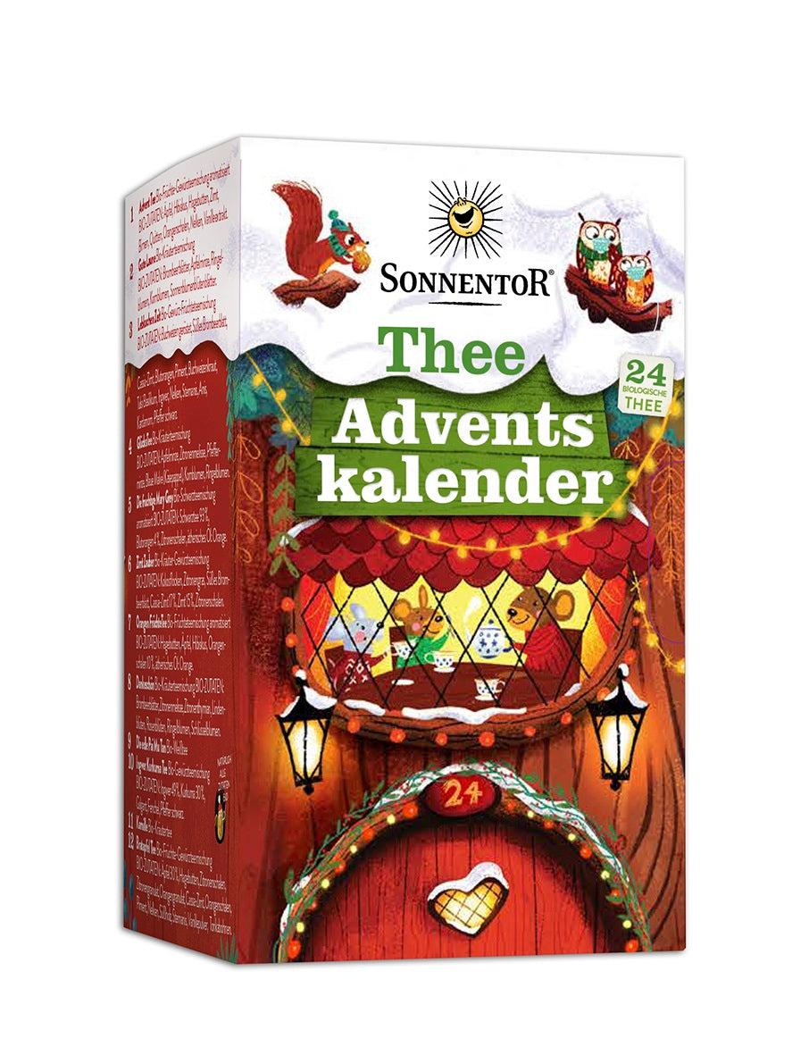Sonnentor Advent kalender thee bio 24 Stuks