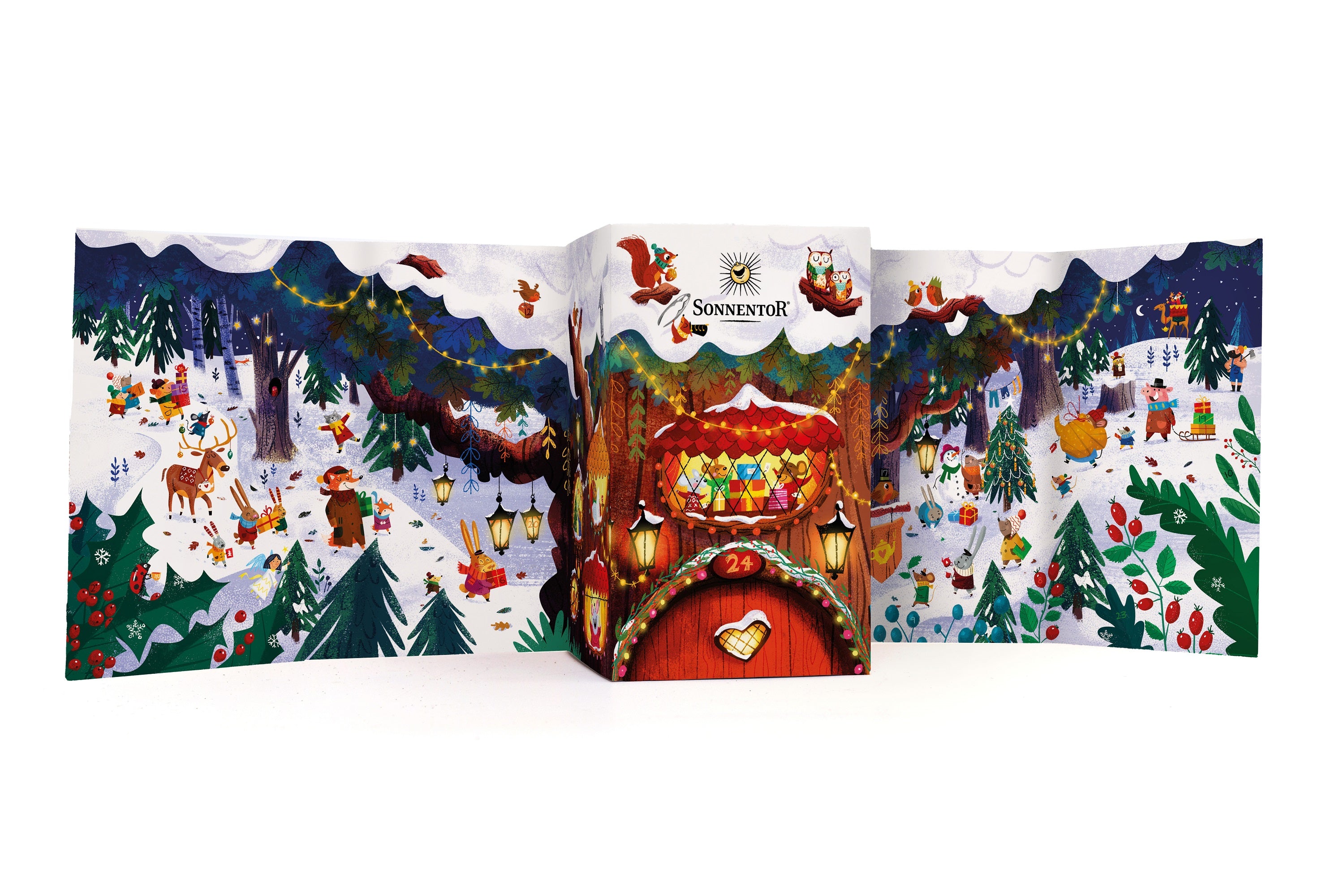 Sonnentor Advent kalender thee bio 24 Stuks