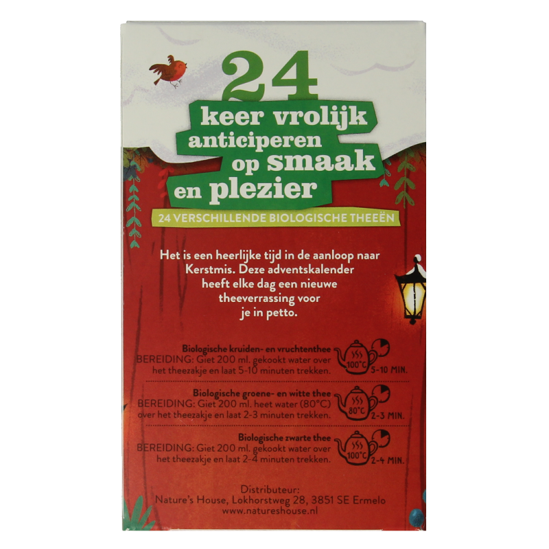 Sonnentor Advent kalender thee bio 24 Stuks