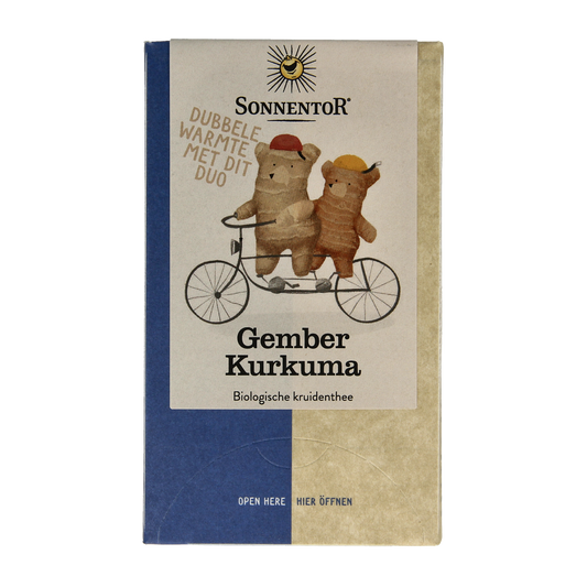 Sonnentor Gember curcuma thee bio 18.00 Zakjes