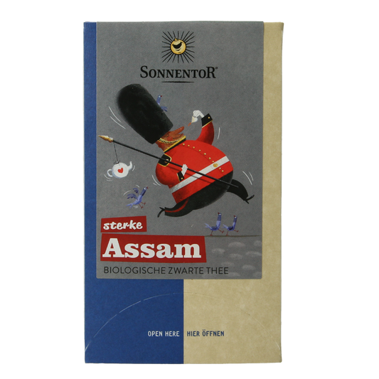 Sonnentor Assam English zwarte thee bio 18.00 Zakjes