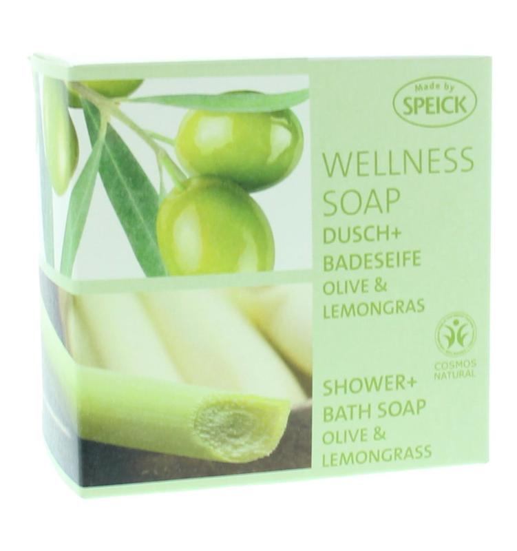 Speick Wellness zeep olijf & lemongrass 200 Gram