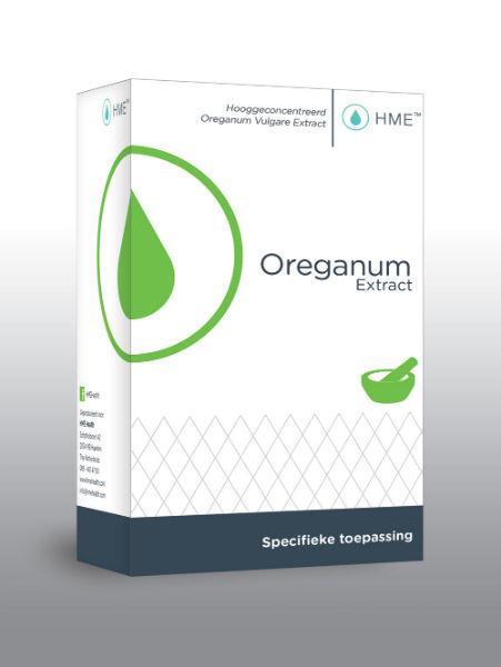 HME Oreganum herbal supplement capsules, 60-count, natural herbal remedy from Kruidenpreparaten brand.