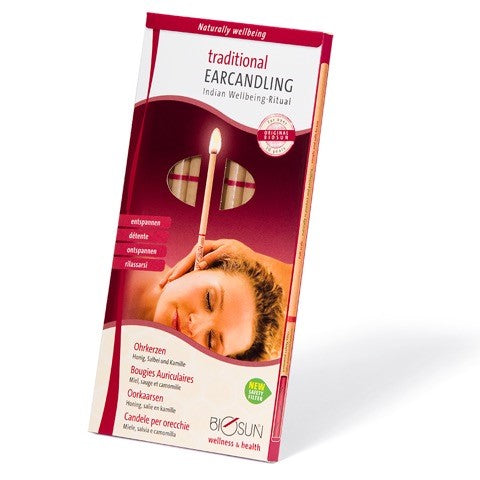 Biosun Oorkaarsen original, 10 stuks, oorverzorging product with natural earwax removal for ear health.