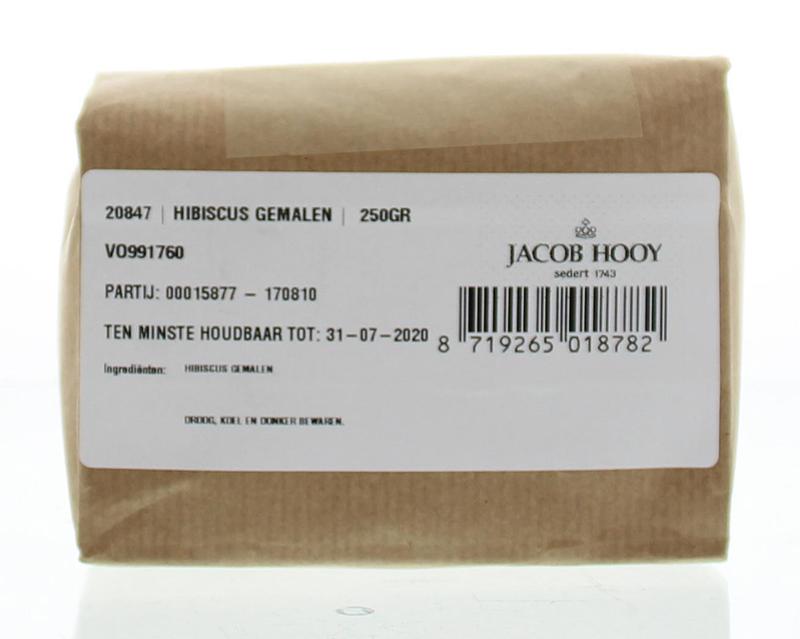 Jacob Hooy Hibiscus gemalen 250.00 Gram