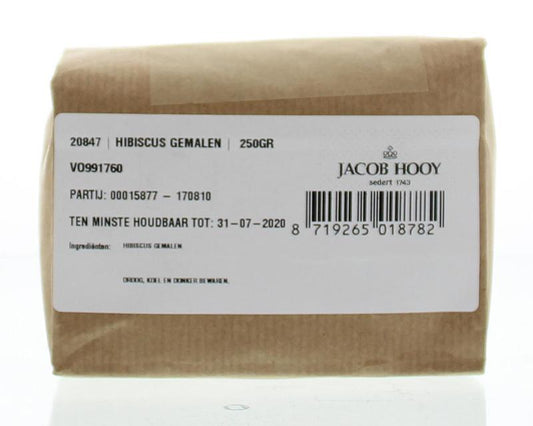 Jacob Hooy Hibiscus gemalen 250.00 Gram