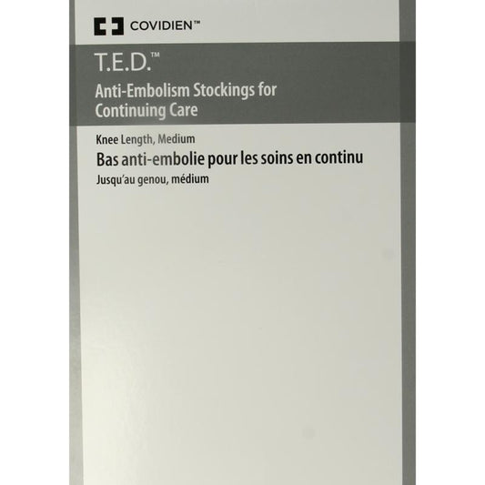 Covidien Ted cont knie beige maat M reg 4271 1.00 Paar