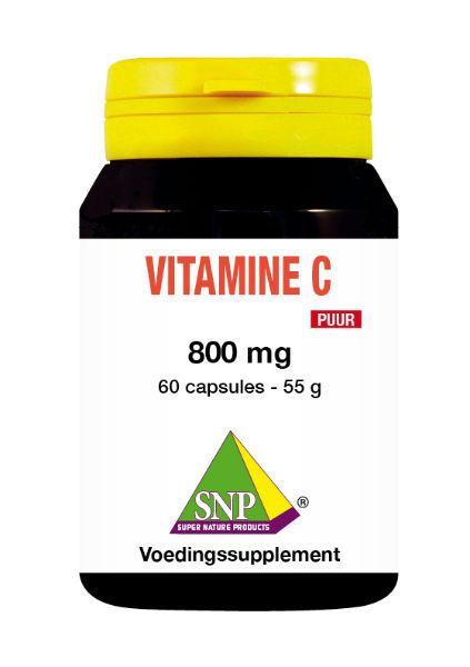 SNP Vitamine C 800 mg puur 60.00 Capsules