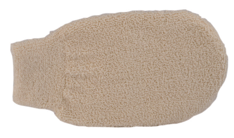 Naturalex Donum bio cotton scrub hand glove, soft and eco-friendly body cleaning sponge, one piece for gentle exfoliation.