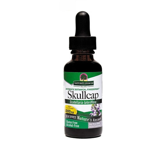Natures Answer Glidkruid extract in a 30ml bottle, alcohol-free herbal preparation, natural herbal supplement for wellness.