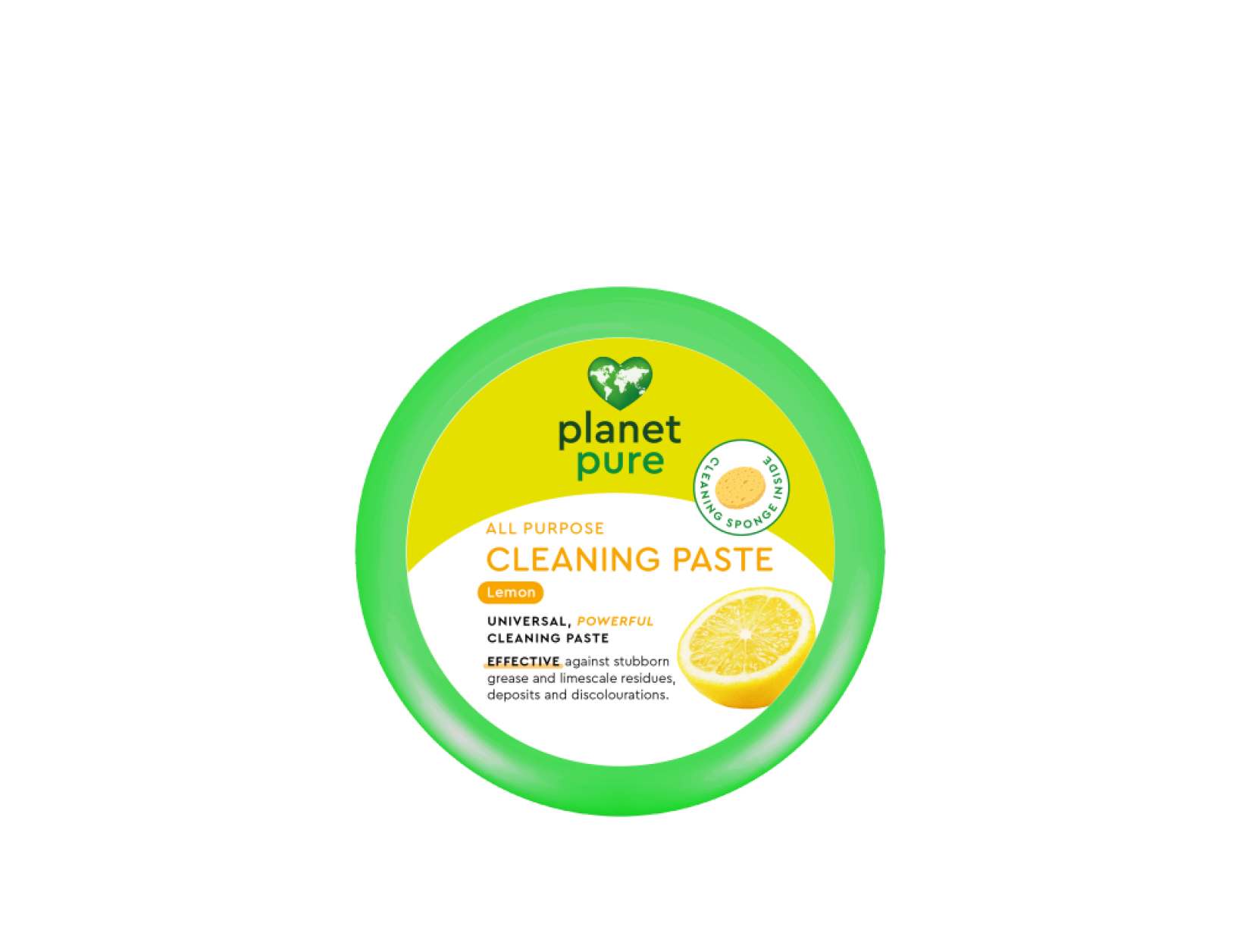 Planet Pure Reinigingspasta lemon 300.00 Gram