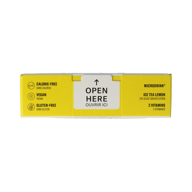 Waterdrop  Microdrink ice tea lemon bruistabletten 12 Stuks