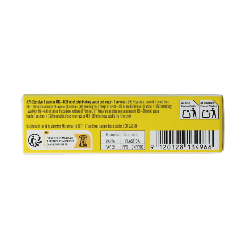 Waterdrop  Microdrink ice tea lemon bruistabletten 12 Stuks