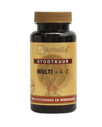 Artelle Multivitamine A t/m Z stootkuur 30 Tabletten