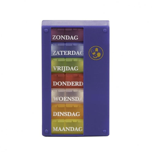 Able 2 Pillenbox 1 week 3 vaks Nederlands 1 Stuks