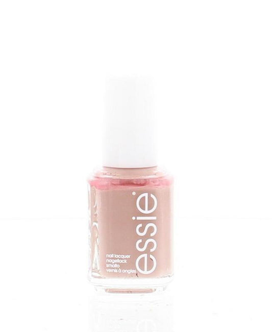 Essie Lady Like nail polish bottle, 13.5 ml, elegant make-up product with pinkish hue, displayed against a plain background.