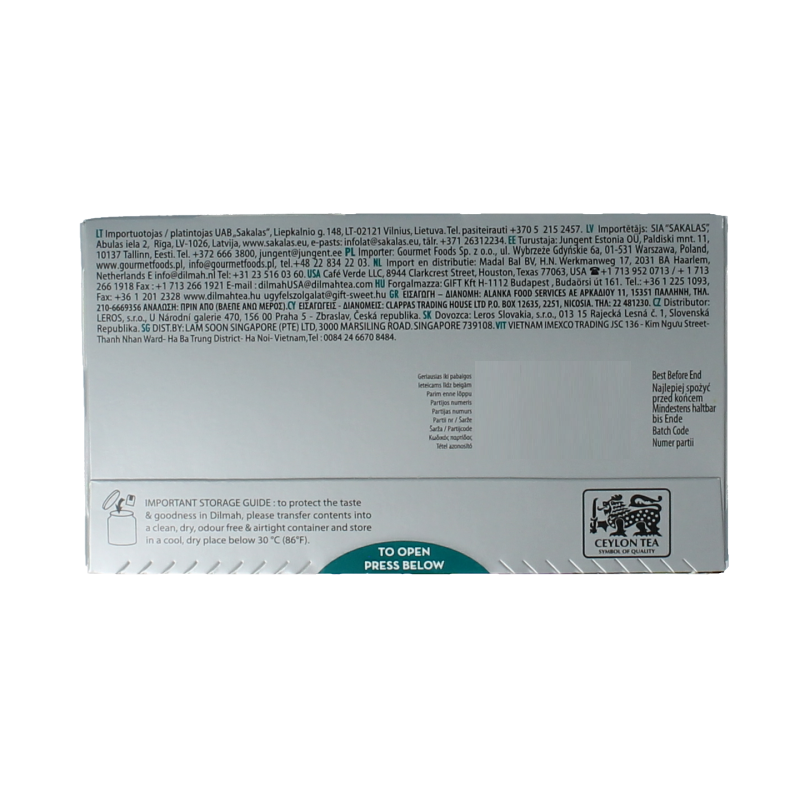 Dilmah Blackcurrant fun tea 20 Zakjes