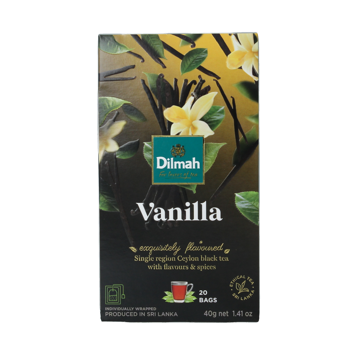 Dilmah Vanilla fun tea 20.00 Zakjes