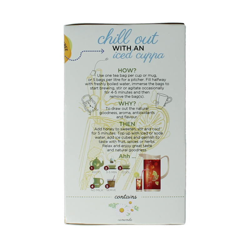 Dilmah Chamomile tea herbal infusion 20 Zakjes