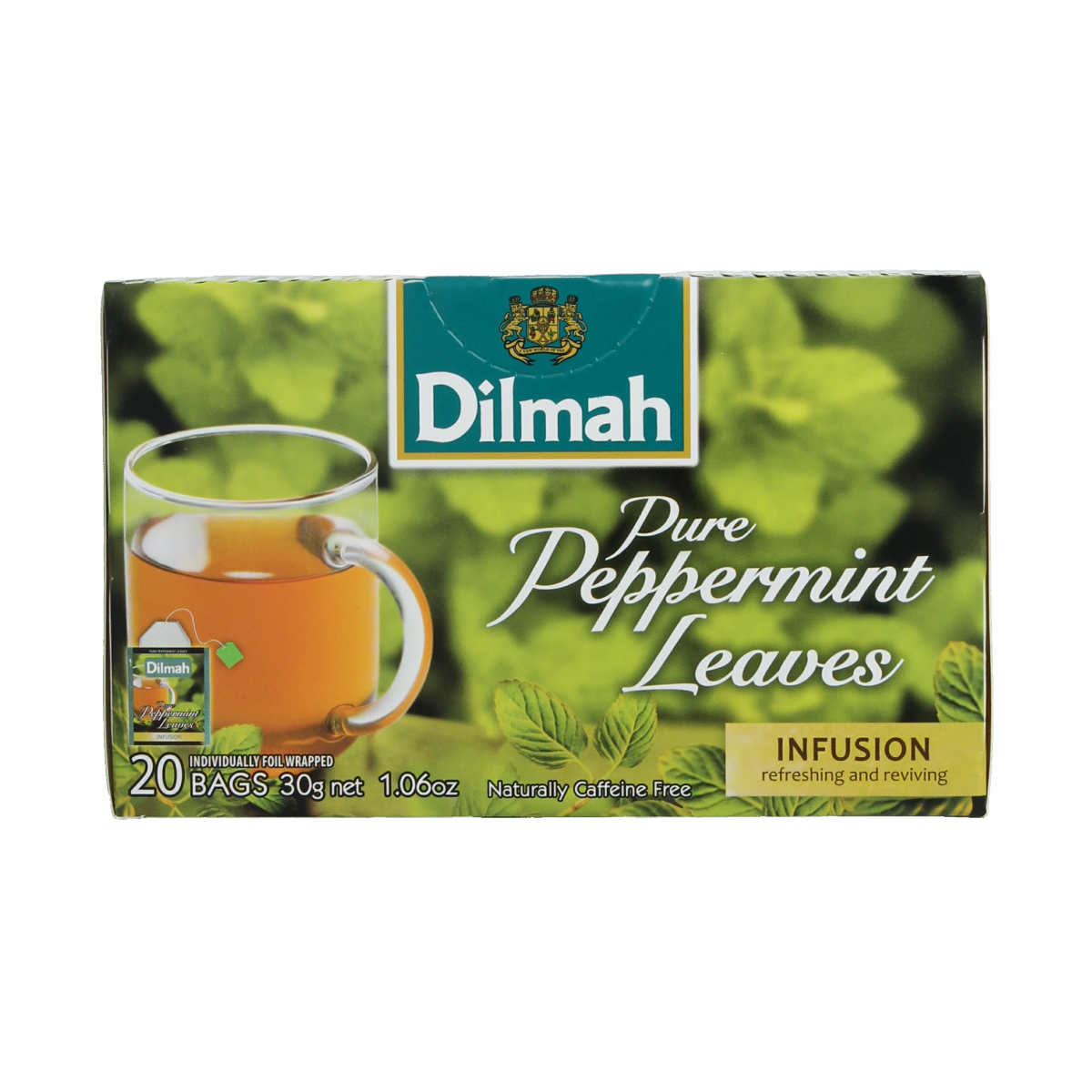 Dilmah Peppermint tea herbal infusion 20.00 Zakjes