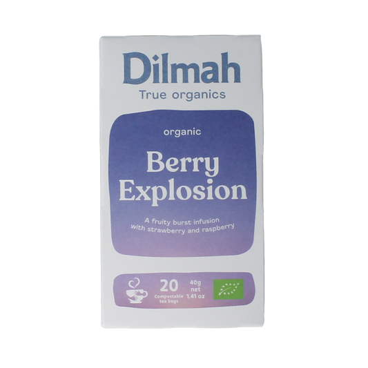 Dilmah Berry explosion  tea bio 20.00 Zakjes