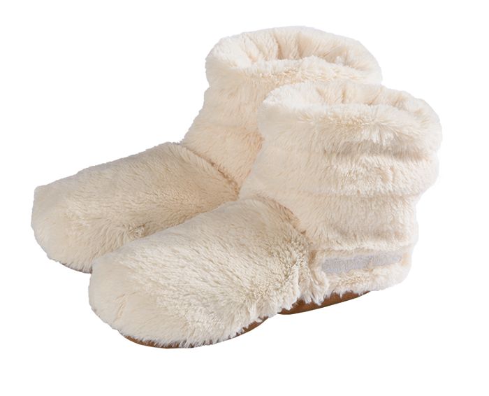 Warmies Slippies boots deluxe beige maat 37-42 1 Paar