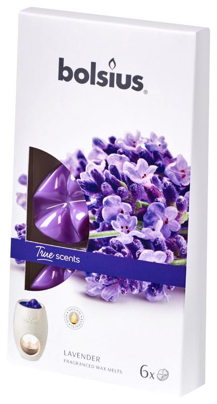 Bolsius True Scents waxmelts lavender  6.00 Stuks