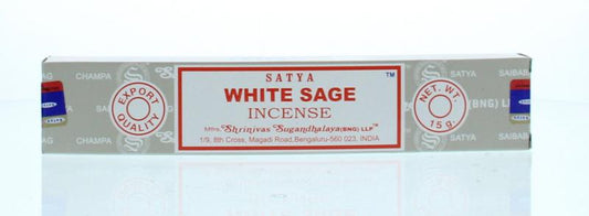 Satya Wierookstokjes witte salie 15.00 Gram