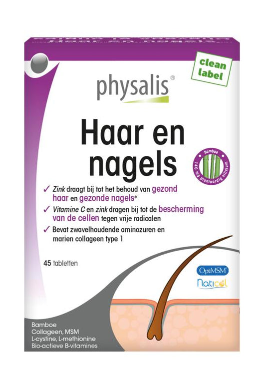 Physalis Haar en nagels 45 Tabletten