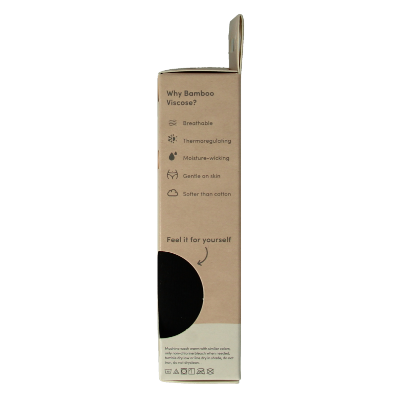 Boody  Midi heupslip zwart S 1 Stuks