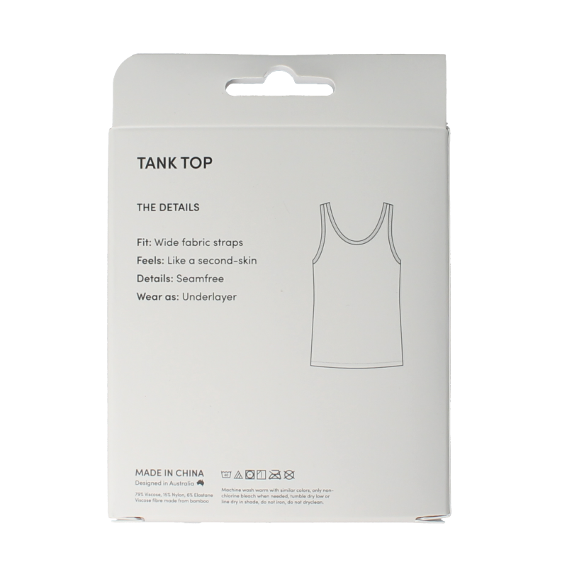 Boody  Tank top wit M 1 Stuks