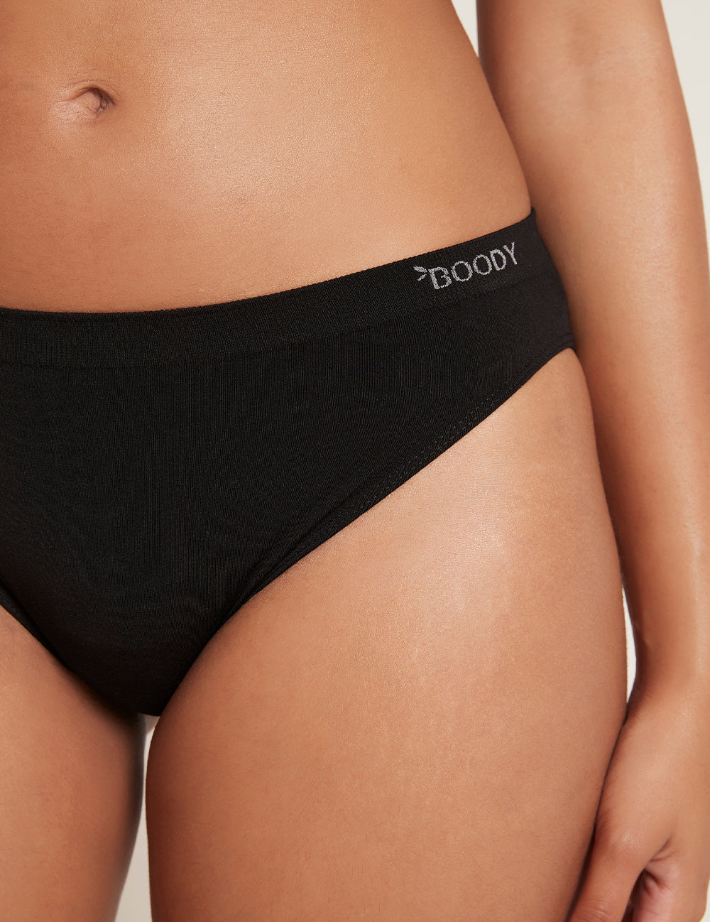 Boody  Classic bikinislip zwart L 1 Stuks