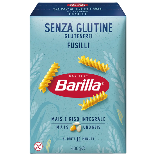Barilla Fusilli glutenvrij 400.00 Gram