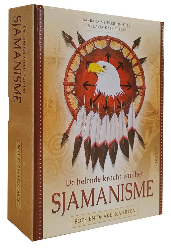 Deltas healing power shamanism book set, featuring spiritual and wellness topics, with illustrations on the cover.
