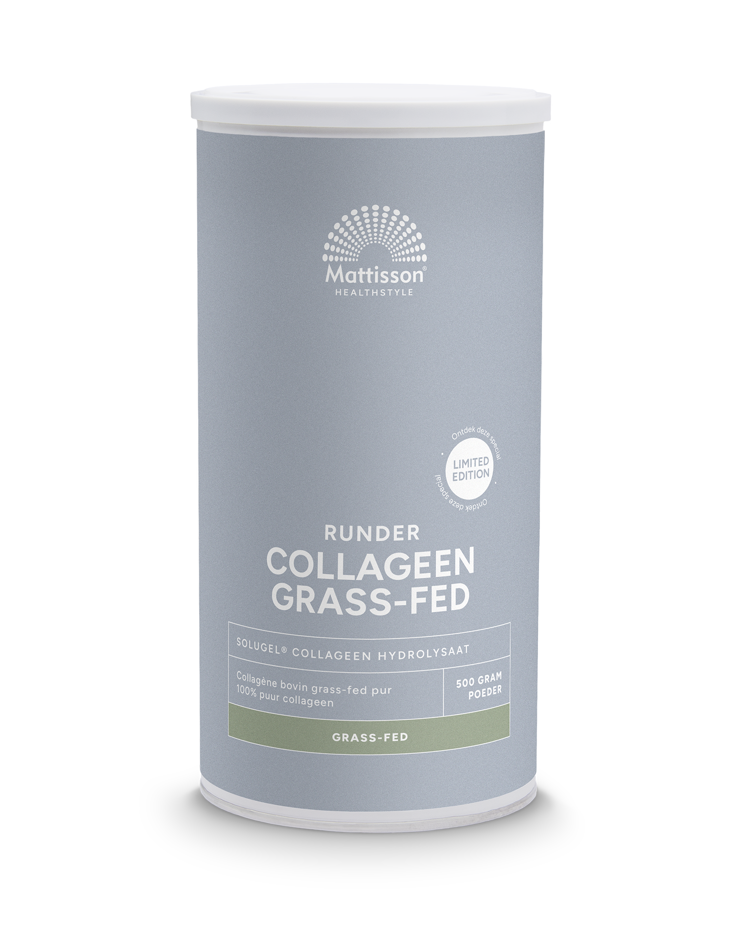 Mattisson Grass-fed Collageen Limited Edition 500.00 Gram