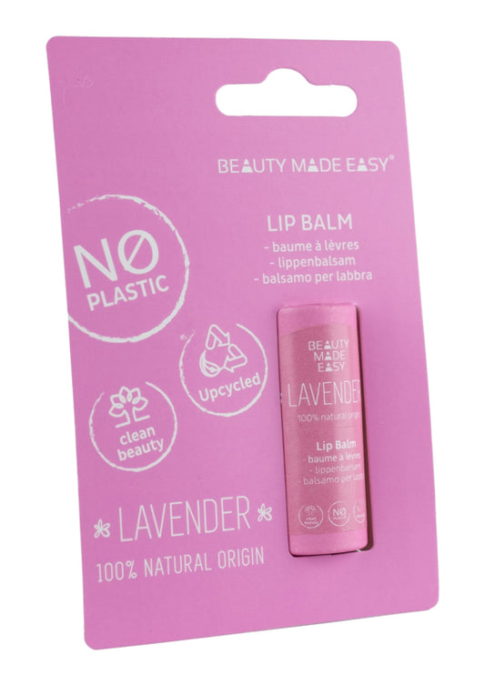 Beauty Made Easy Papertube lipbalm lavender 5.50 Gram