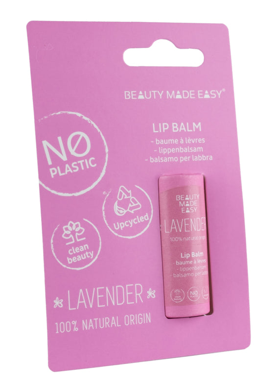 Beauty Made Easy Papertube lipbalm lavender 6.00 Gram