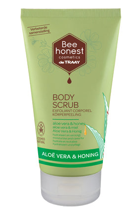 Traay Bee Honest Bodyscrub aloe vera & honing 150.00 Milliliter