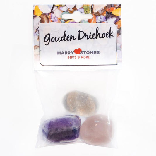 Happy Stones Gouden driehoek 3.00 Stuks