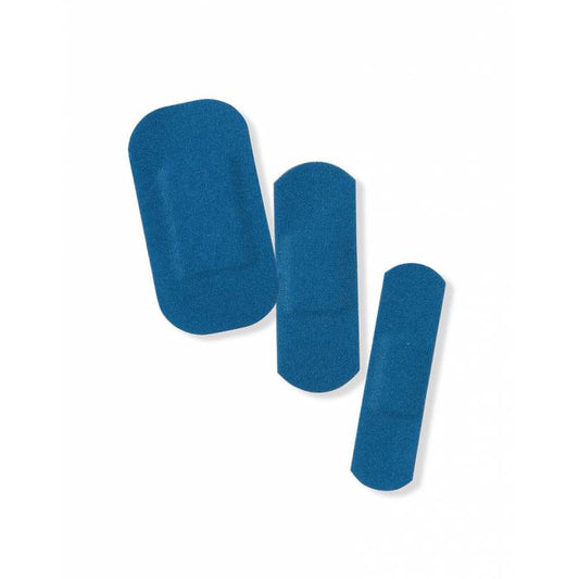 Heka Wondpleister assorti HACCP, 15 packs of adhesive bandages and tape, displayed in a clear image.
