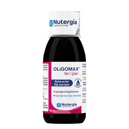 Nutergia Oligomax ijzer 150.00 Milliliter