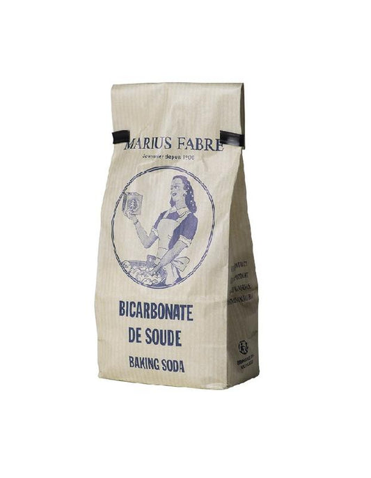 Marius Fabre Nature zuiveringszout 700g in a clear plastic bag, for natural cleaning and household use.