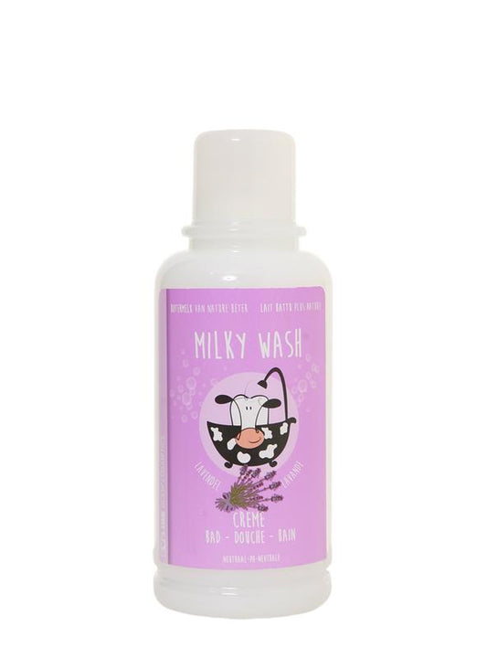 Evi Line Botermelk bad & douche lavendel 1.00 Liter