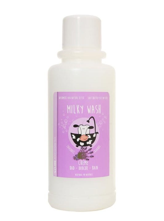 Evi Line Botermelk bad & douche lavendel  2.00 Liter