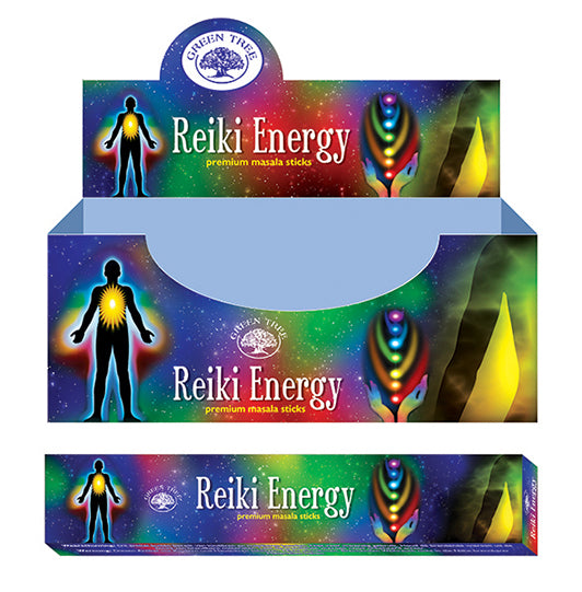 Green Tree Wierookstokjes reiki energy 15.00 Gram