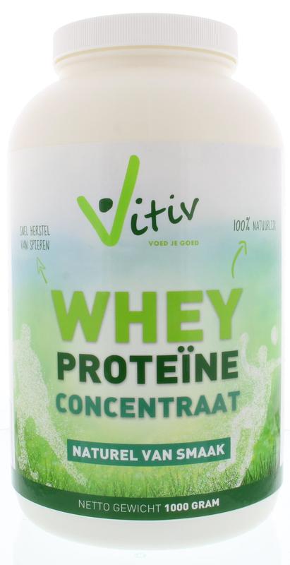 Vitiv Whey proteine concentrate 80%  1 Kilogram