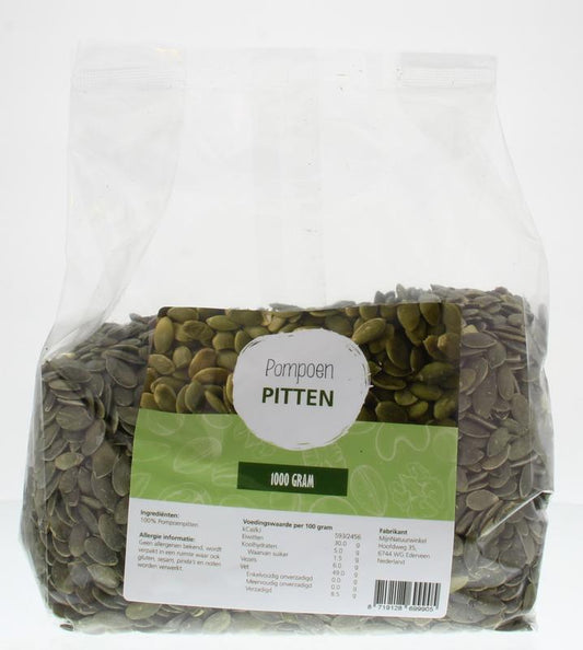 MijnNatuurwinkel Pompoen pitten 1.00 Kilogram