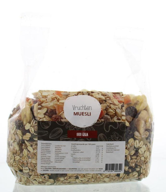 MijnNatuurwinkel Vruchten muesli 1.00 Kilogram