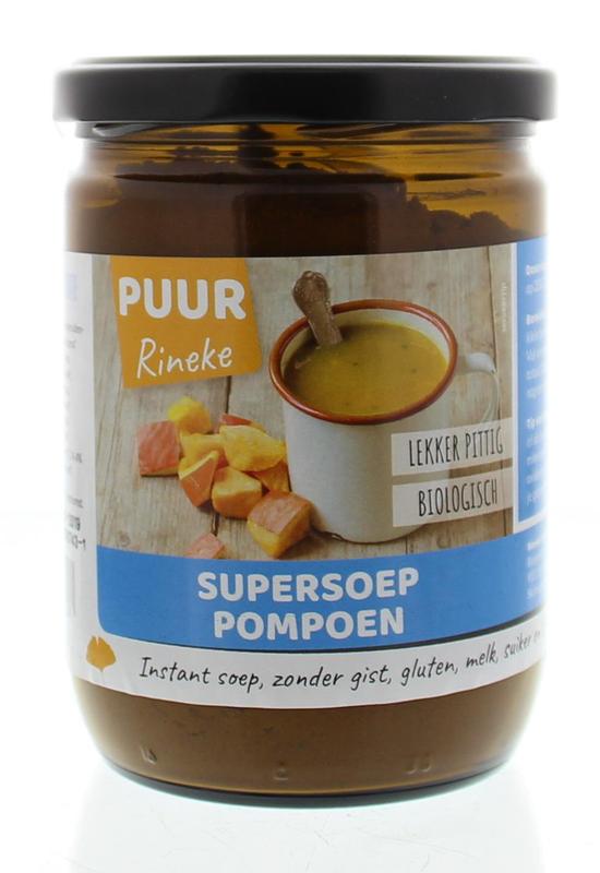 Puur Rineke Super soep pompoen bio 196 Gram